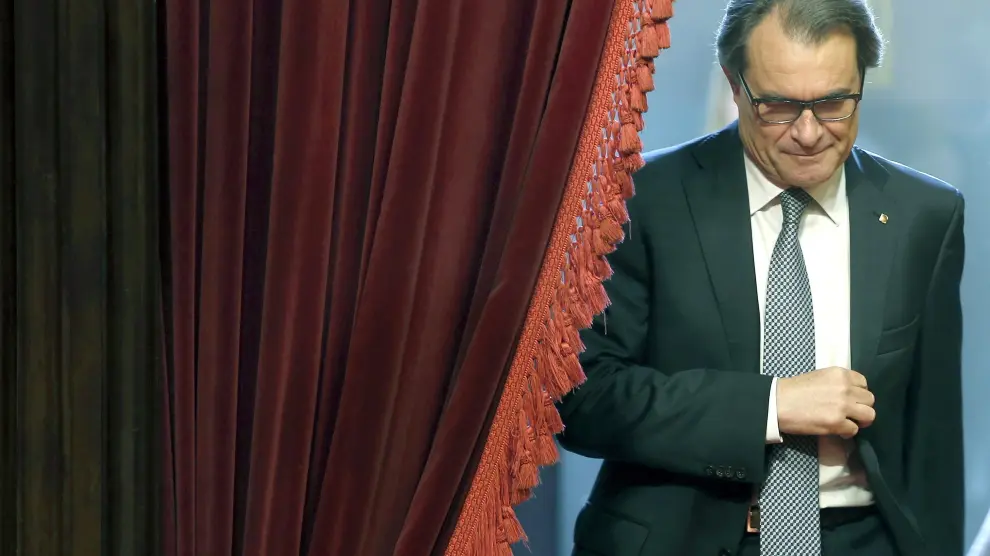 El presidente de la Generalitat, Artur Mas