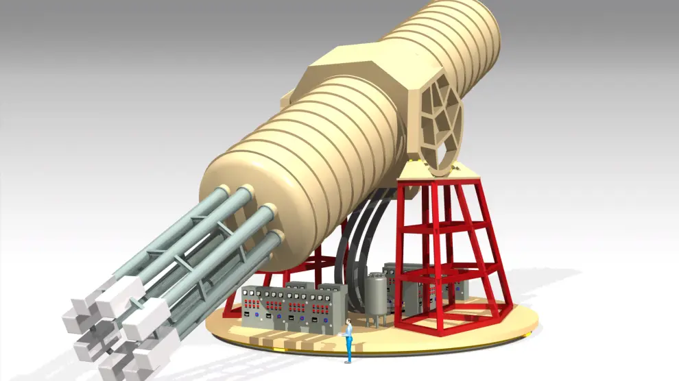 Diseño conceptual del telescopio de axiones Iaxo.