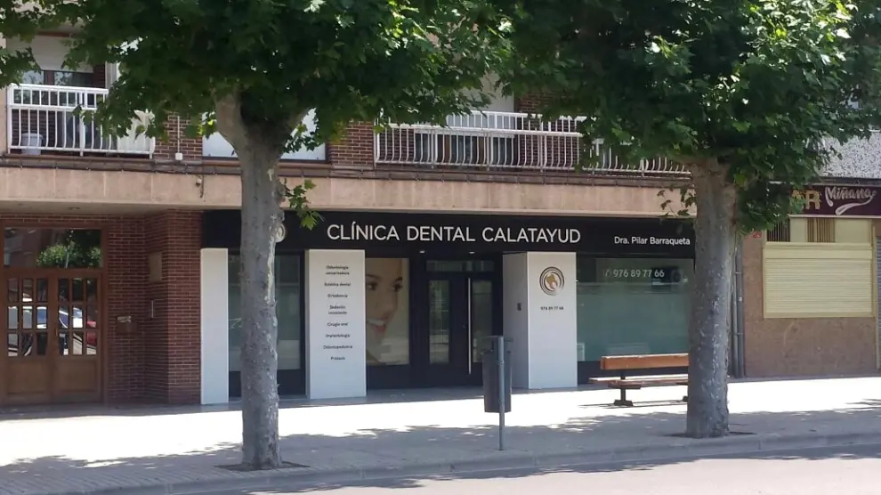 Una de las nuevas clínicas dentales en el paseo Cortes de Aragón de Calatayud.