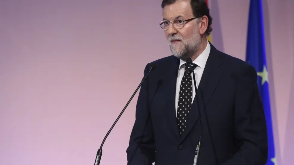 Rajoy durante la celebración del XXIX aniversario del diario Expansión.