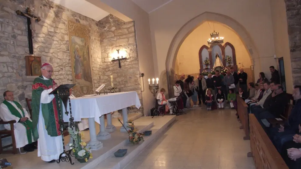 El santuario, con la capilla recién restaurada, acogerá una misa el domingo