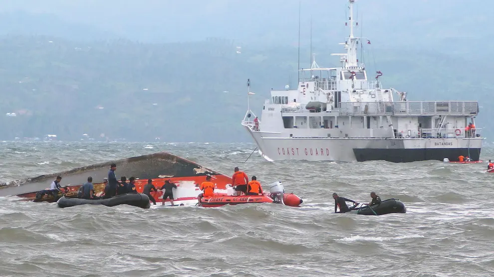 Cientos de personas mueren cada año en accidentes de ferry en Filipinas