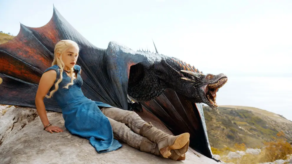Daenerys Targaryen, en un fotograma de Juego de Tronos.