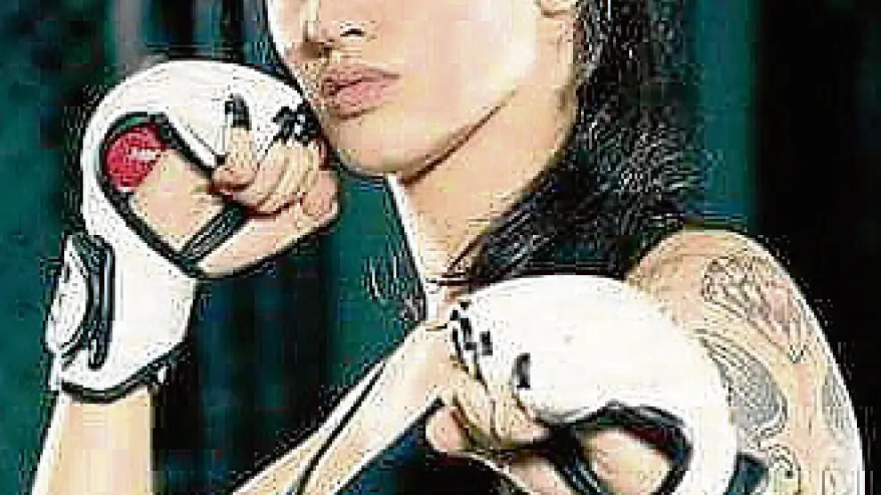 Irene Cabello, una de las luchadoras más afamadas de Europa.