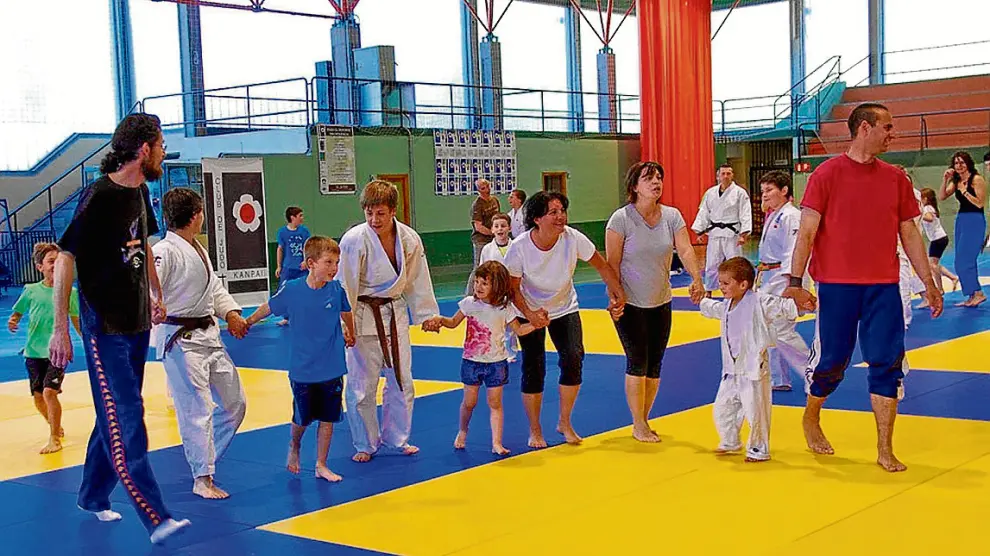 Seminario del proyecto de la Unión Europea de 'Judo en la escuela' celebrado en Jaca.