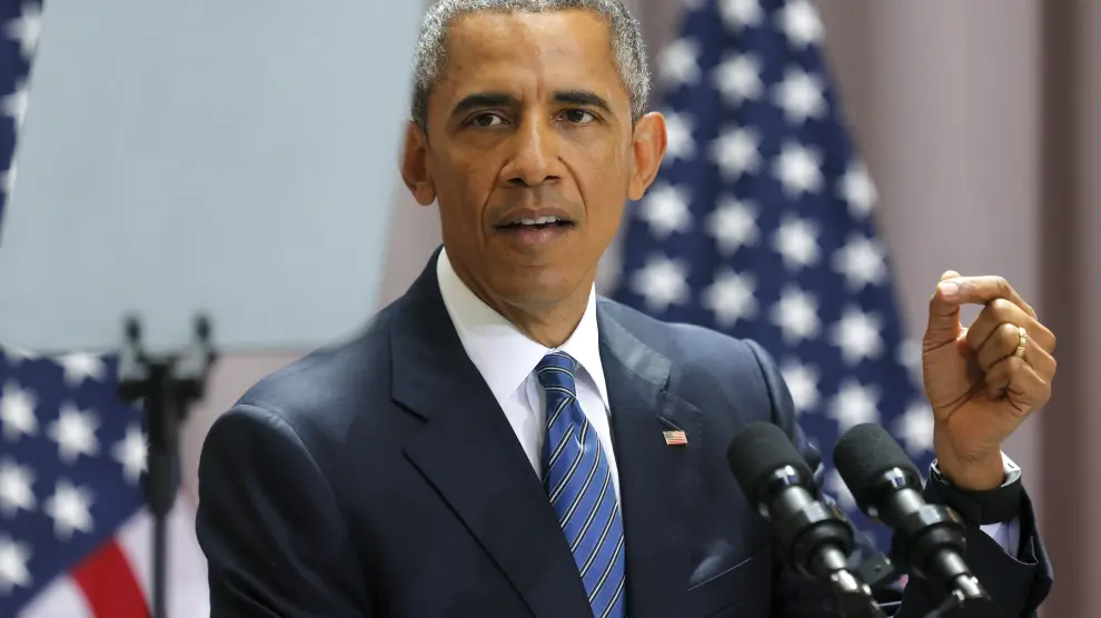 El presidente de EE. UU., Barack Obama.