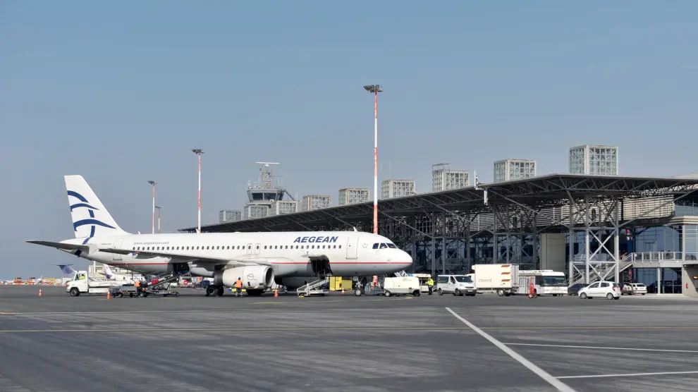 El Aeropuerto Internacional de Thessaloniki, uno de los privatizados.