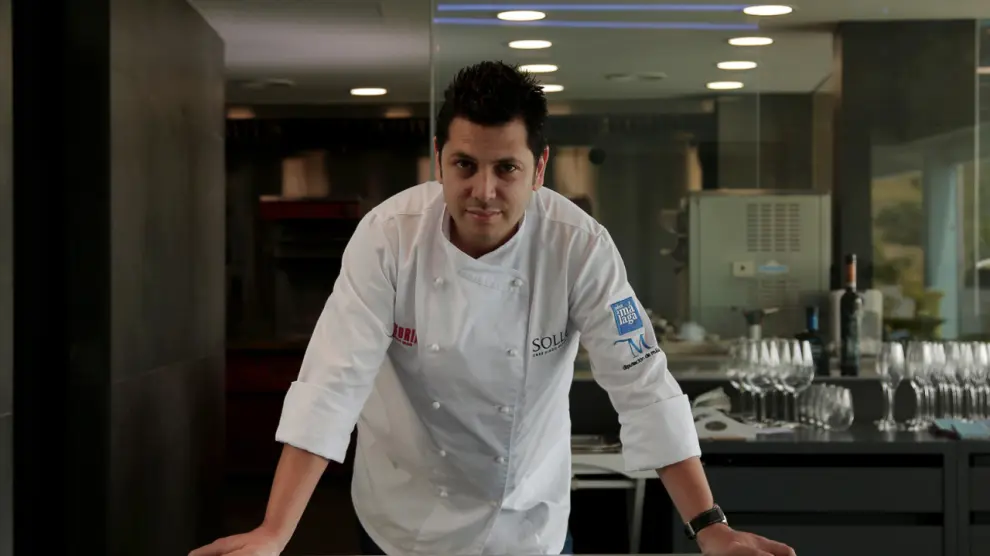 El chef Diego Gallegos fue elegido Cocinero Revelación 2015 en el congreso gastronómico Madrid Fusión.