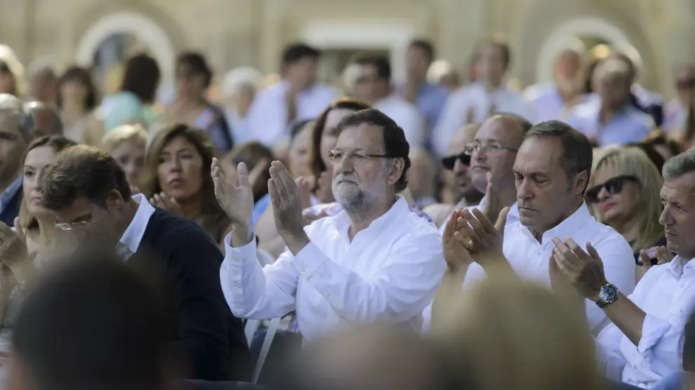 Mariano Rajoy, en Galicia