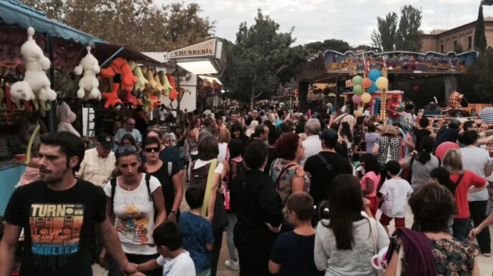 Estos días se celebran las fiestas de las Delicias con gran afluencia de público