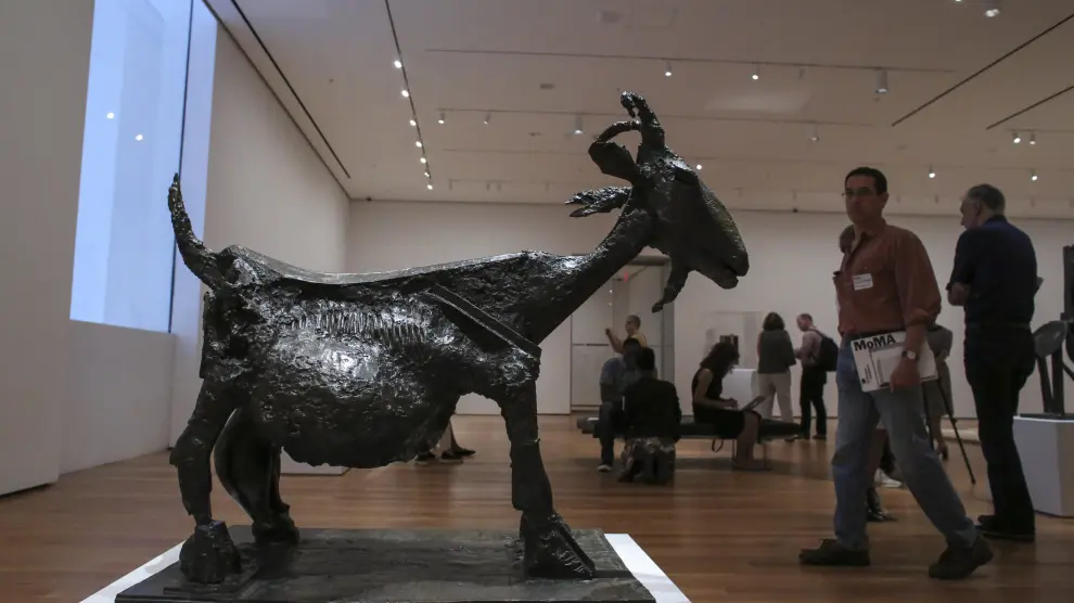 'La cabra', de Pablo Picasso, expuesta en el MoMa de Nueva York.