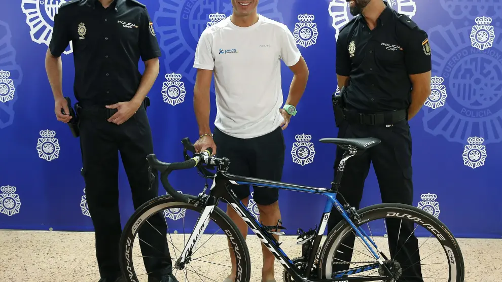 La bici robada en la Vuelta a España estaba a la venta por 120 euros