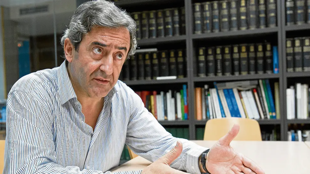 Javier Zaragoza, el fiscal jefe de la Audiencia Nacional, en una foto de archivo en 2011 en la redacción de HERALDO.