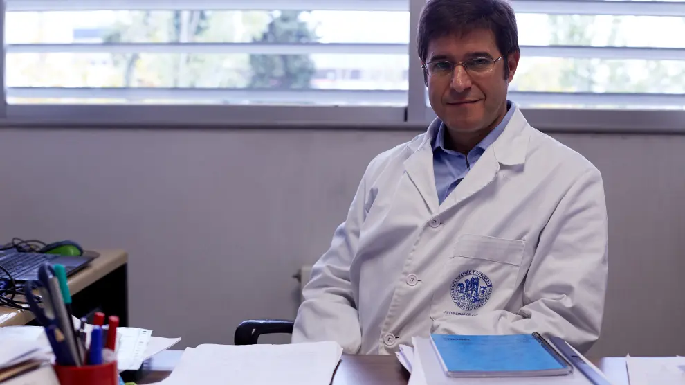 Vicente Ferreira, director del Laboratorio de Análisis del Aroma y Enología (LAAE) de la Universidad de Zaragoza.