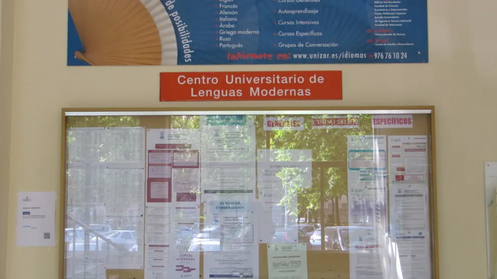 Centro de Lenguas Modernas de la Universidad de Zaragoza.