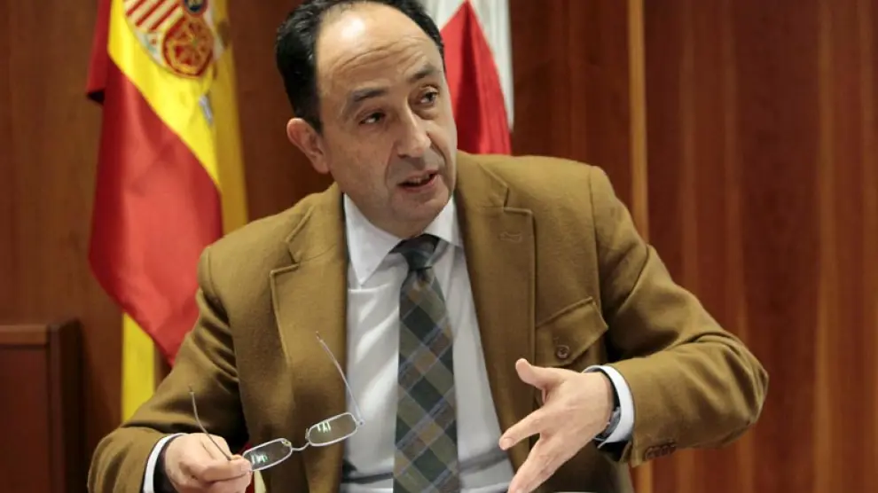 El delegado territorial de la Junta en Soria, Manuel López,