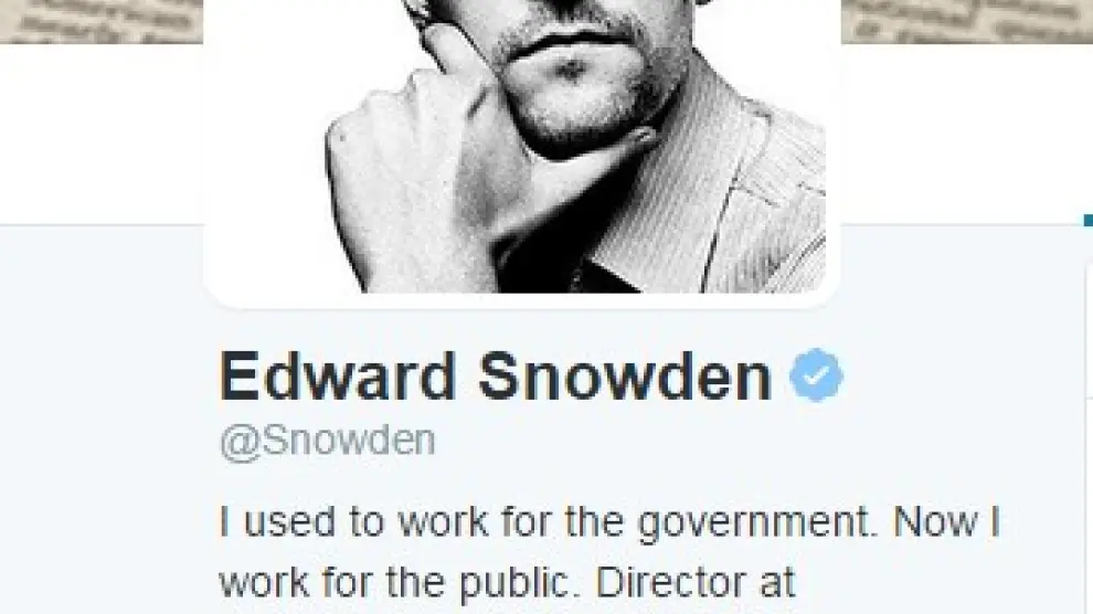 "¿Pueden oirme ahora?", escribió Snowden, actualmente asilado en Rusia.