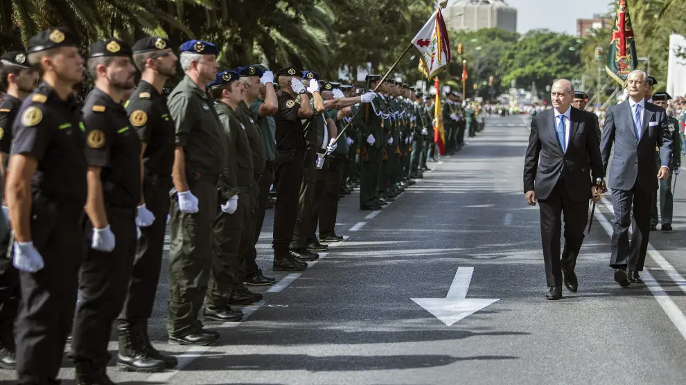 Festividad de la patrona de la Guardia Civil en Málaga
