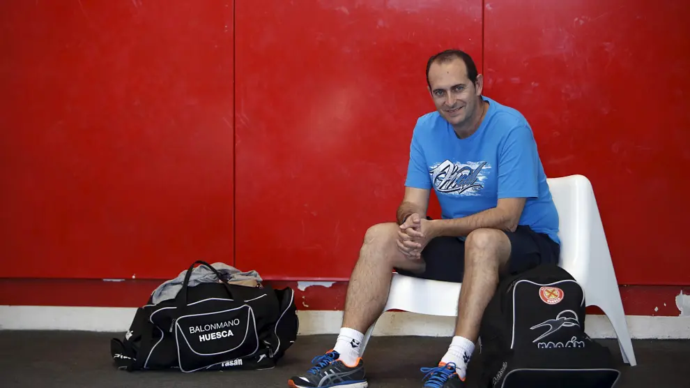 Nolasco, entrenador del BM Huesca.