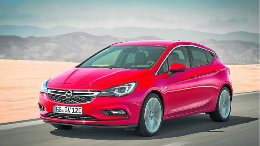 Imagen de archivo del nuevo Opel Astra.
