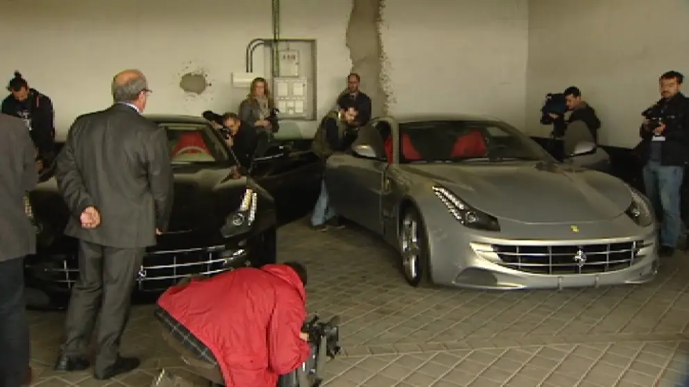 Los dos Ferrari del rey Juan Carlos salen a subasta