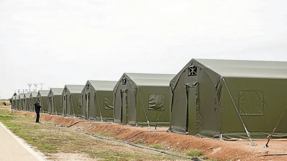 Los militares que participarán en las maniobras de la OTAN se alojarán en los campamentos instalados en la Base y San Gregorio.El resto de enviados, invitados, periodistas y trabajadores de empresas asociadas se intalarán en diferentes hoteles de Zaragoza