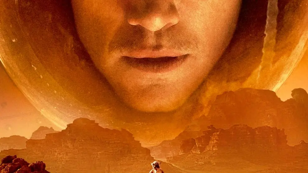 Cartel de la película Marte.