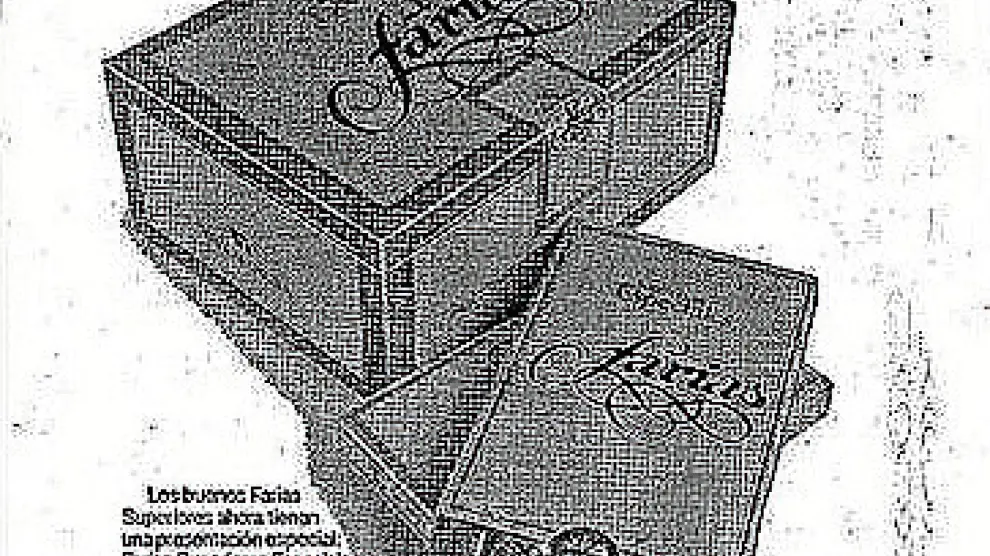 Antiguo anuncio de Farias insertado en los periódicos.
