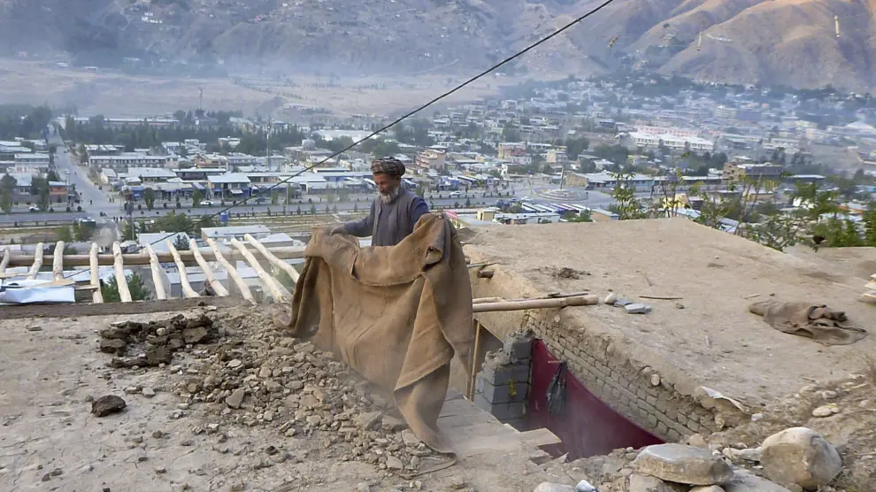 Imagen del terremoto en Afganistán