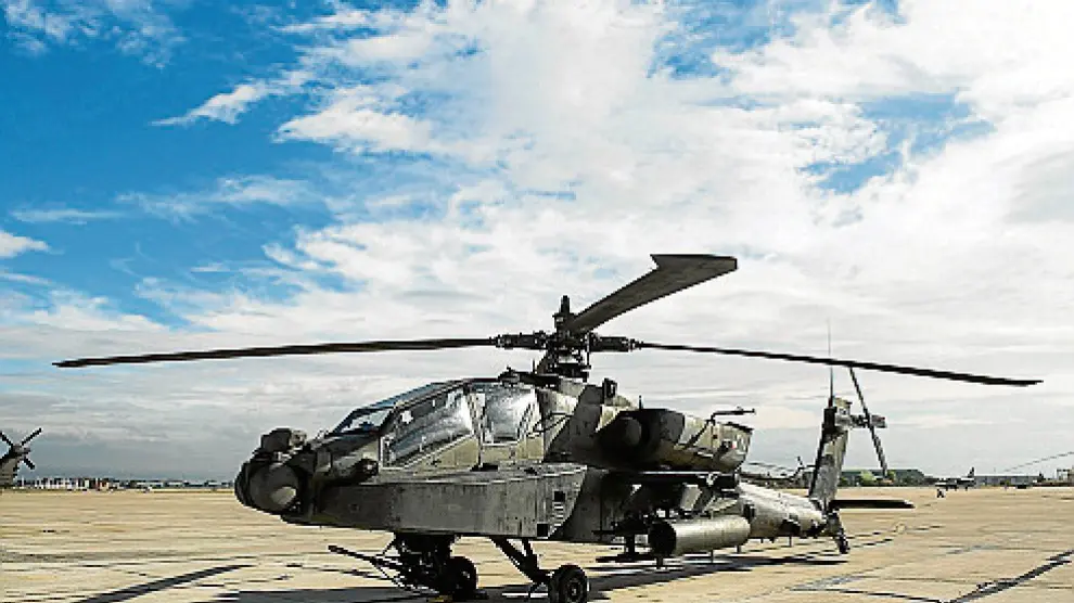 Helicópteros Apache de la 12 Cía.