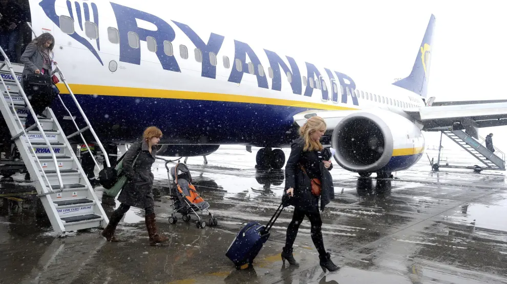 Un avión de Ryanair