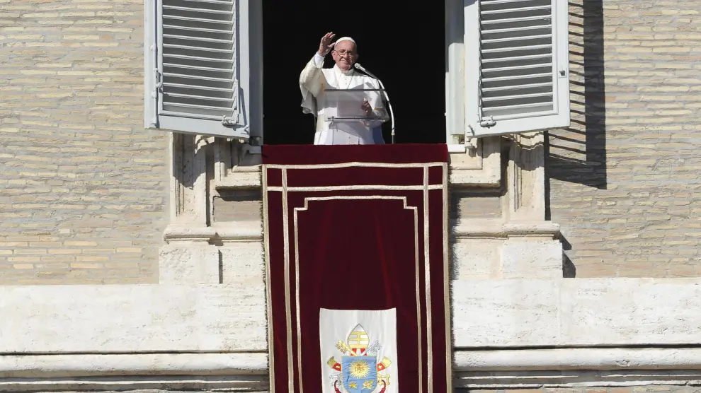 El Papa Francisco este domingo.