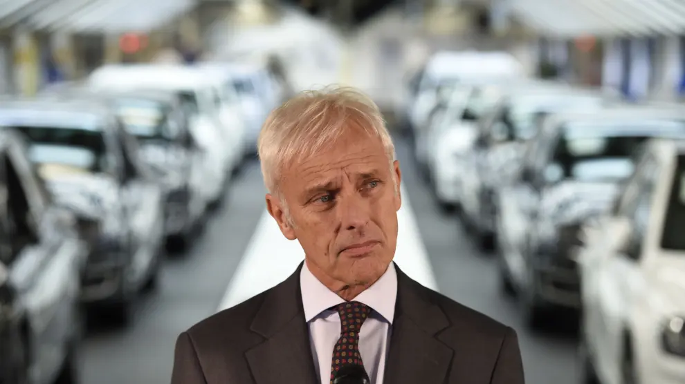 El presidente de la junta directiva de Volkswagen, Matthias Müller.