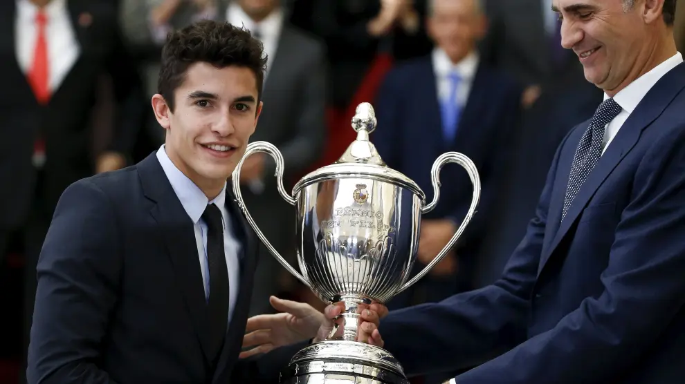 Márquez recoge el Premio Nacional del Deporte