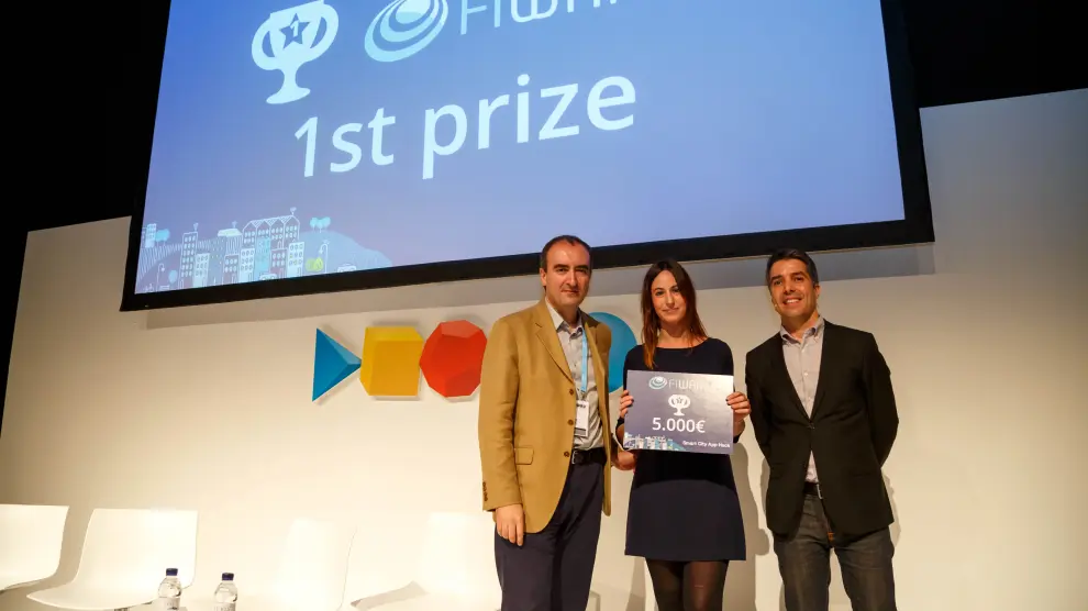 El equipo recogió el premio el miércoles en Smart City Expo, Barcelo.