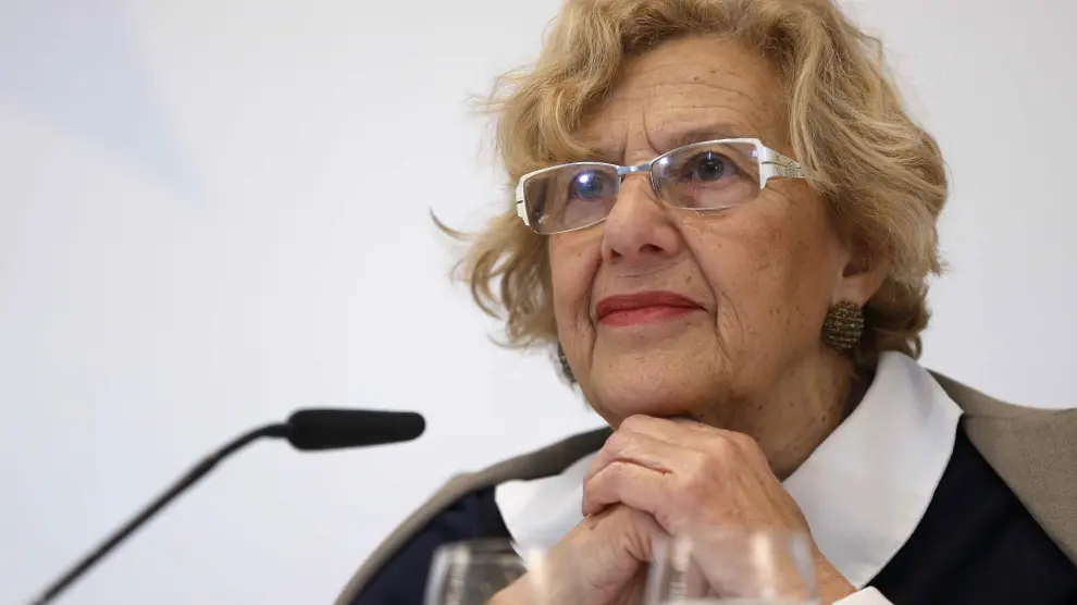 La alcaldesa de Madrid, Manuela Carmena en una imagen de archivo.