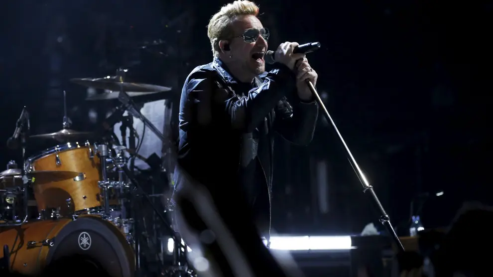 Imagen de archivo de un concierto de U2