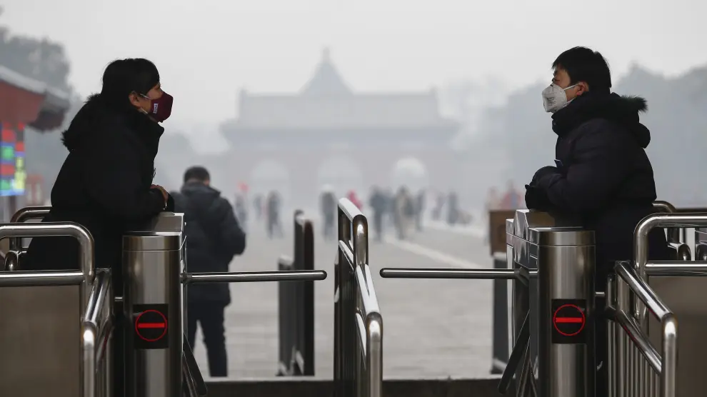 Contaminación en Pekín.