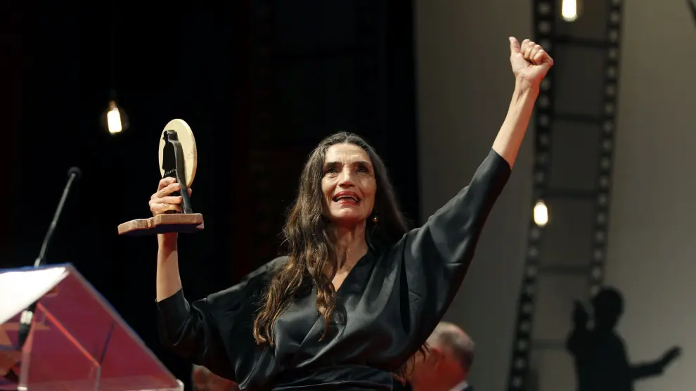 La actriz Ángela Molina, homenajeada en la XIV edición del Festival Almería en Corto