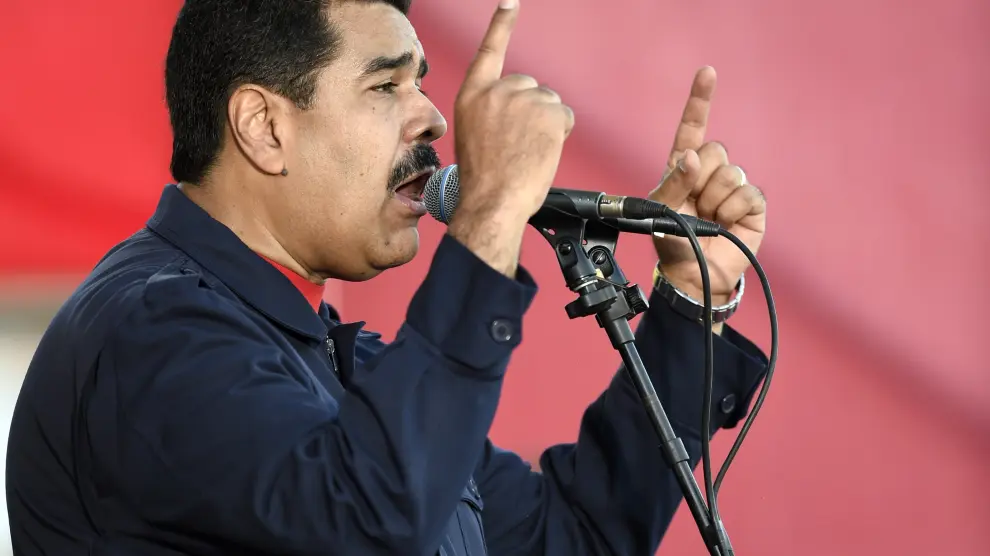 El líder chavista habló este sábado frente a casi tres mil soldados en un acto de la Fuerza Armada.