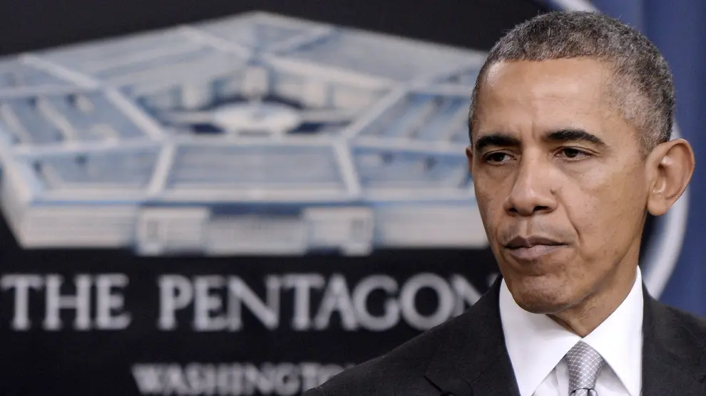 Obama da un discurso sobre la campaña contra los yihadistas del EI en Irak y Siria.