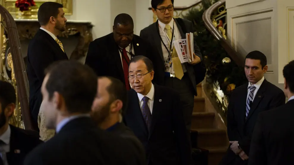 El secretario general de Naciones Unidas, Ban Ki-moon