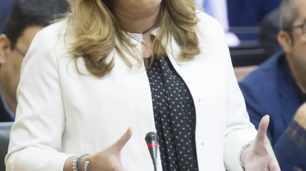 La presidenta de la Junta de Andalucía, Susana Díaz,
