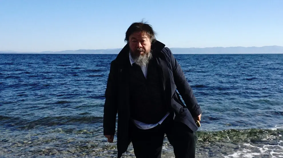 Ai Weiwei, en Lesbos