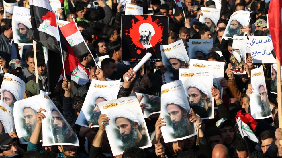 Las protestas continúan en Irán tras la ejecución del clérigo chií Nimr Baqir al Nimr