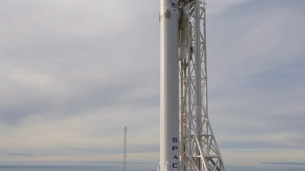 La empresa SpaceX pone en órbita un satélite meteorológico, pero no logra el aterrizaje buscado