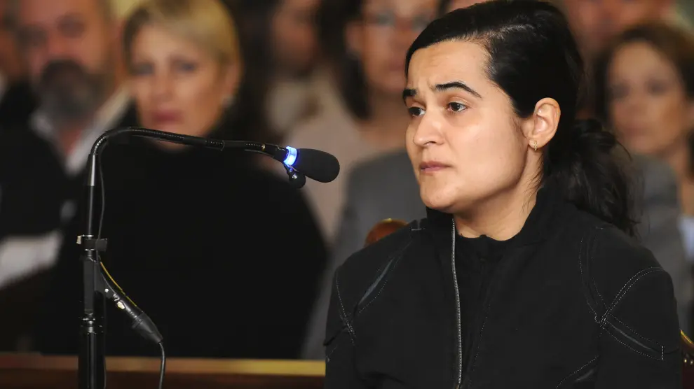 Triana Martínez, una de las tres acusadas por el crimen de la presidenta de la Diputación de León, Isabel Carrasco