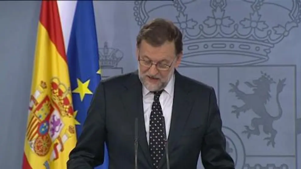 Rajoy: No estoy en condiciones de presentarme a la investidura