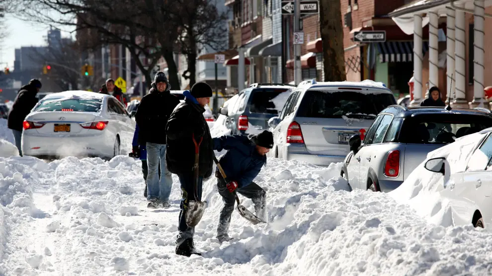 Nueva York recupera la normalidad después de la nevada.
