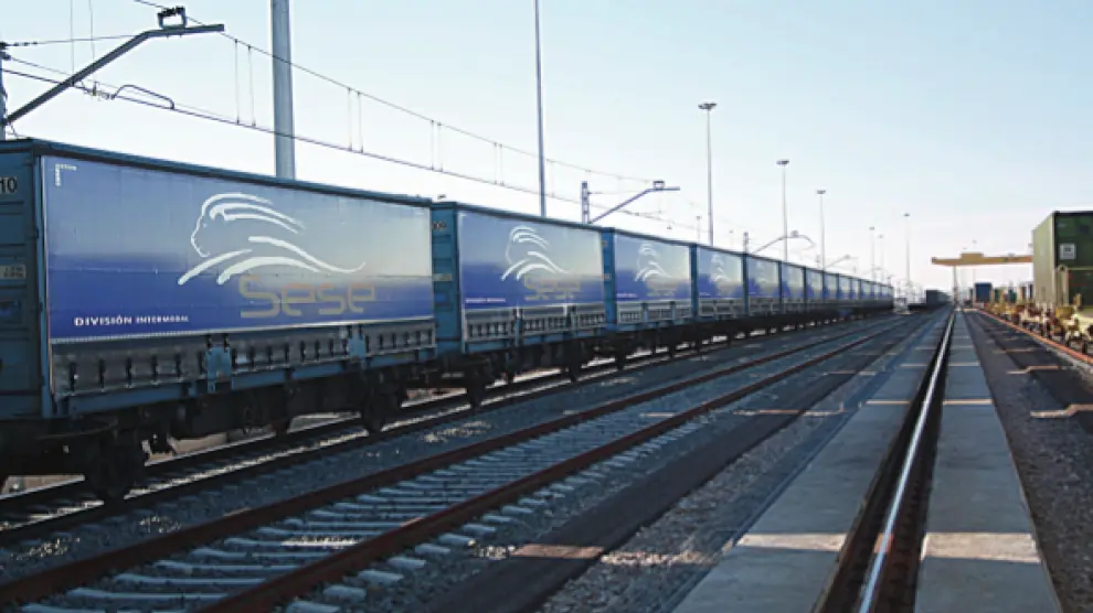 Conexión ferroviaria entre Zaragoza y Francia impulsada por el grupo Sesé.